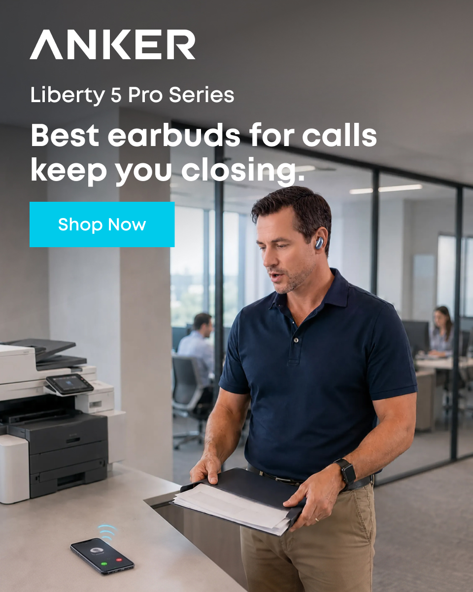 soundcore Facebook ad: Best Earbuds for Calls