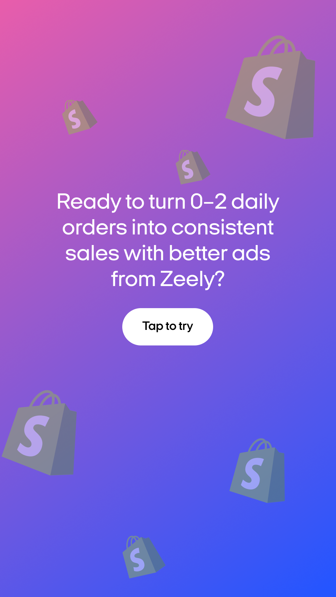 Zeely Facebook ad