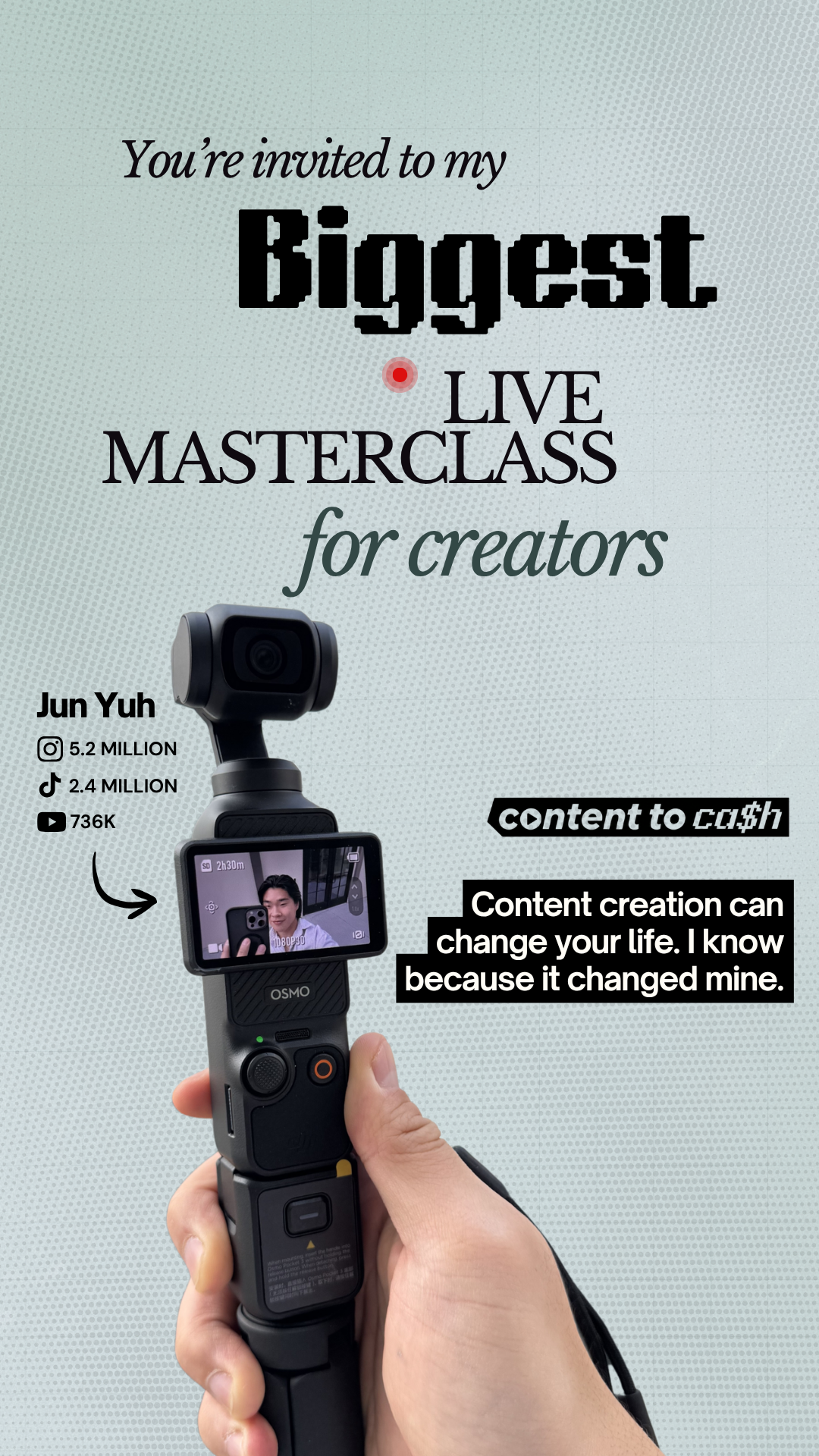 Jun Yuh Facebook ad