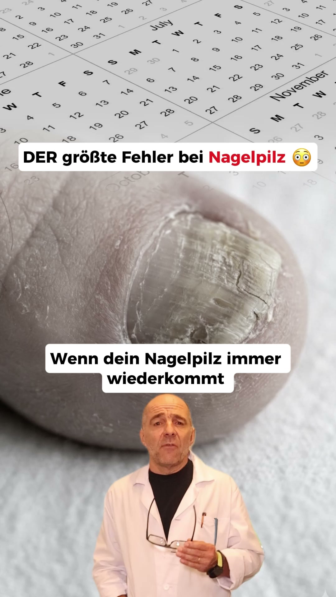 Nagelpilz Ratgeber Facebook ad: Der größte Fehler bei Nagelpilz