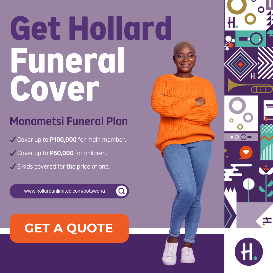 Hollard Insurance Botswana Facebook ad