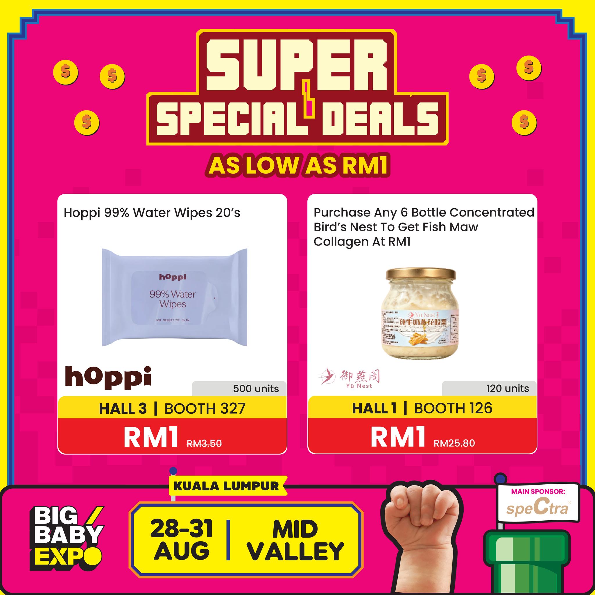 BIG Baby Expo Facebook ad