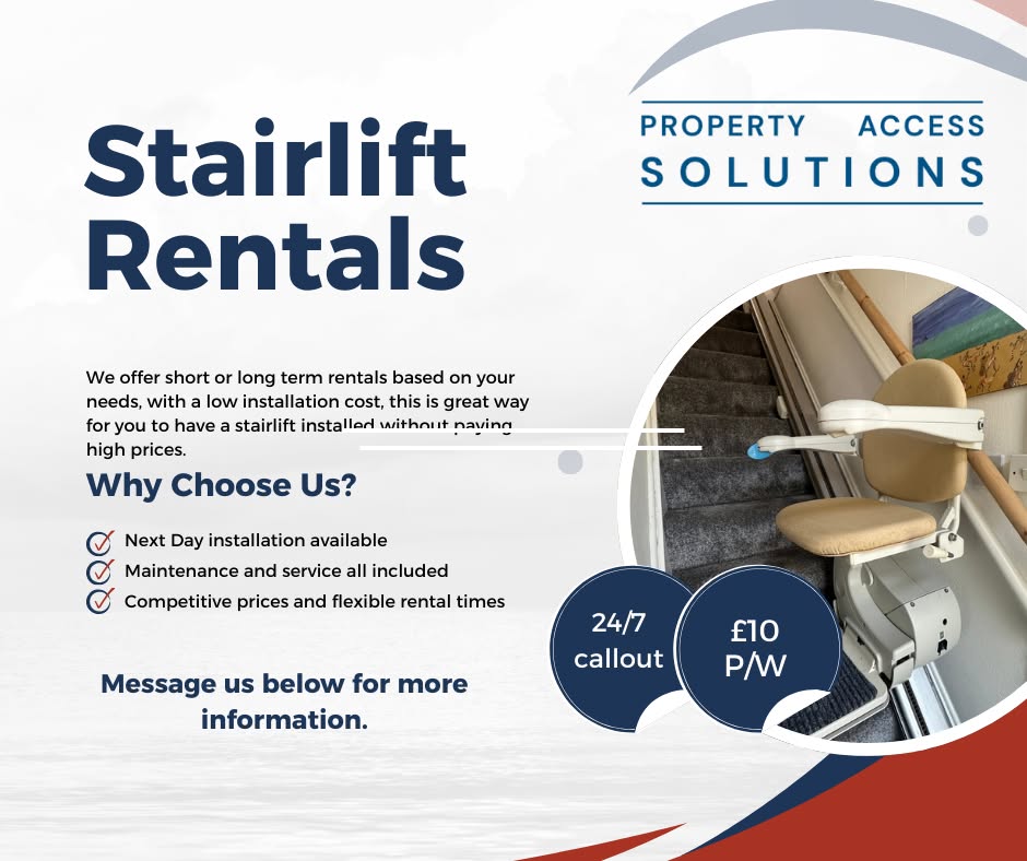 PAS Stairlifts - property access solutions Facebook ad