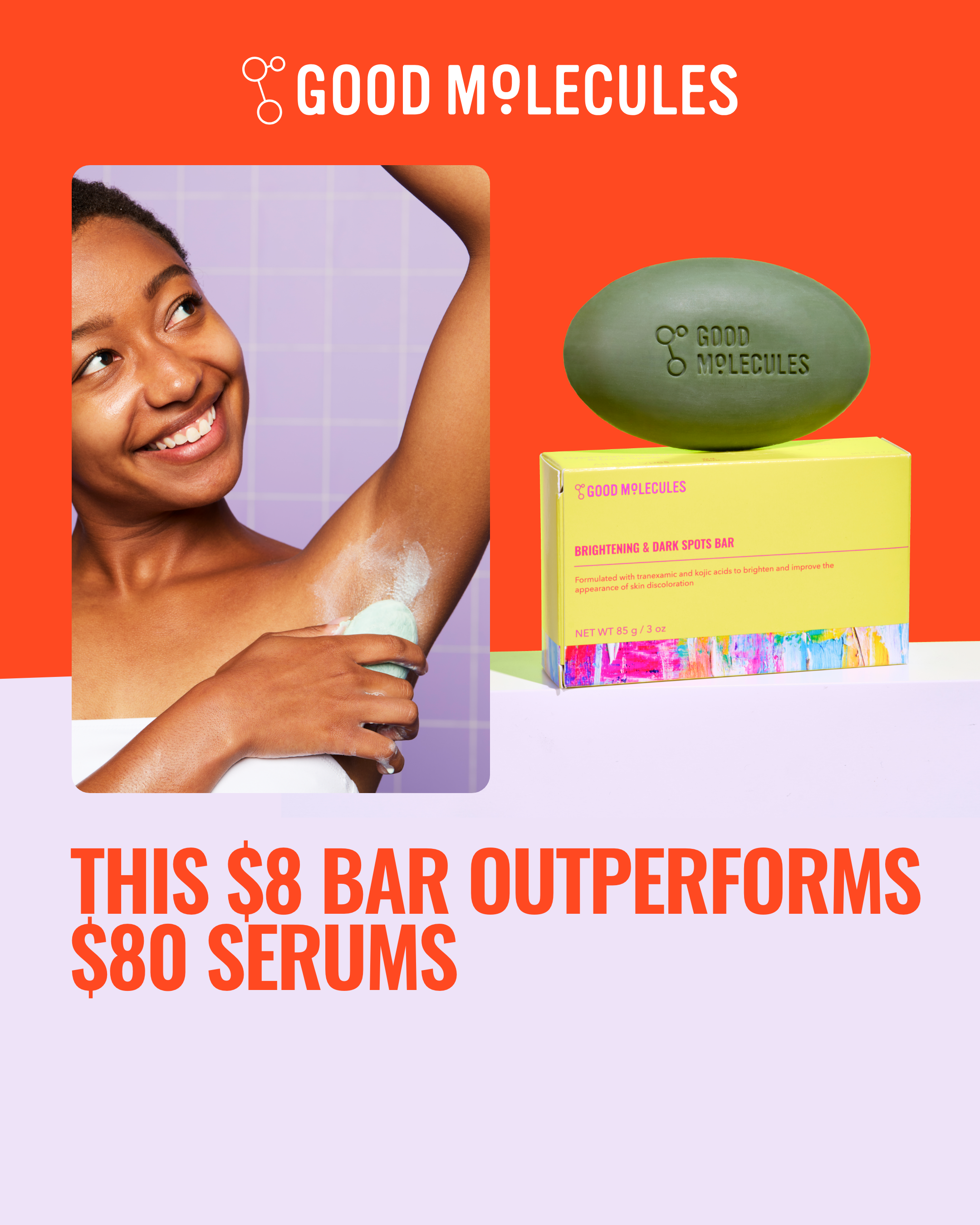 Good Molecules Facebook ad