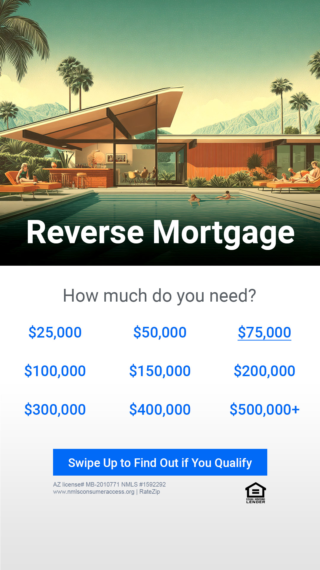 RateZip Retirement Solutions Facebook ad