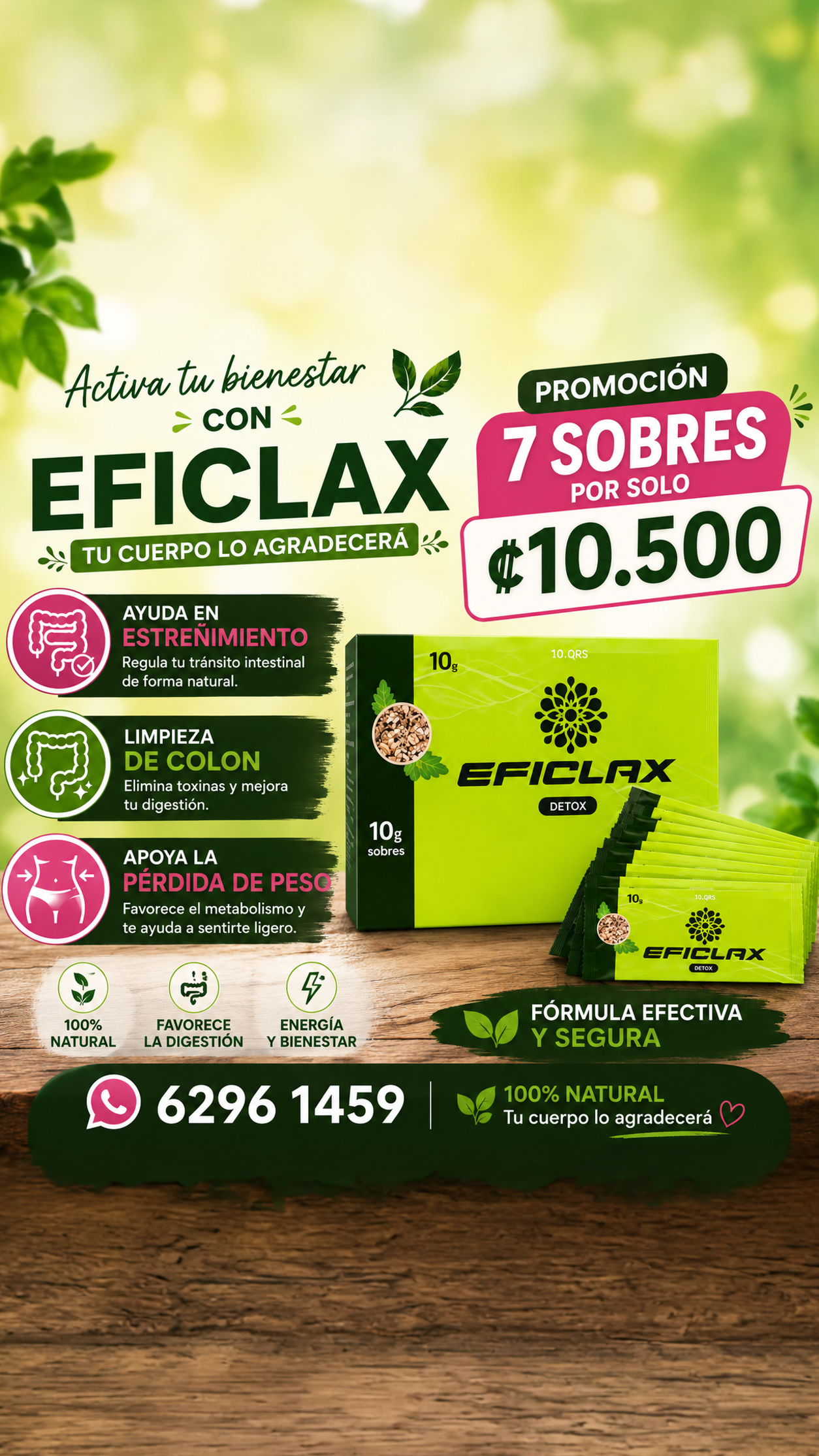 Angie Hidalgo Biolaffe Moringa Zona San Carlos Facebook ad: Chatea con nosotros