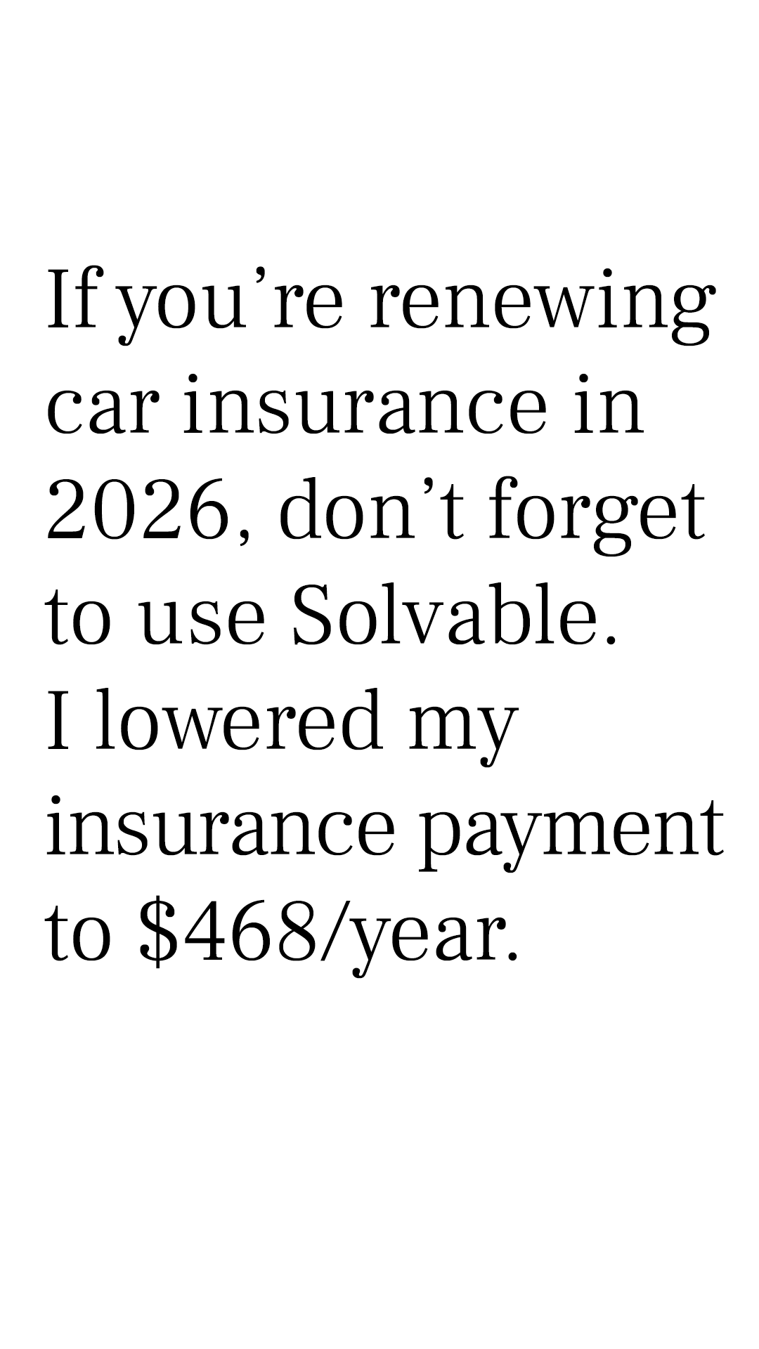 Solvable Facebook ad