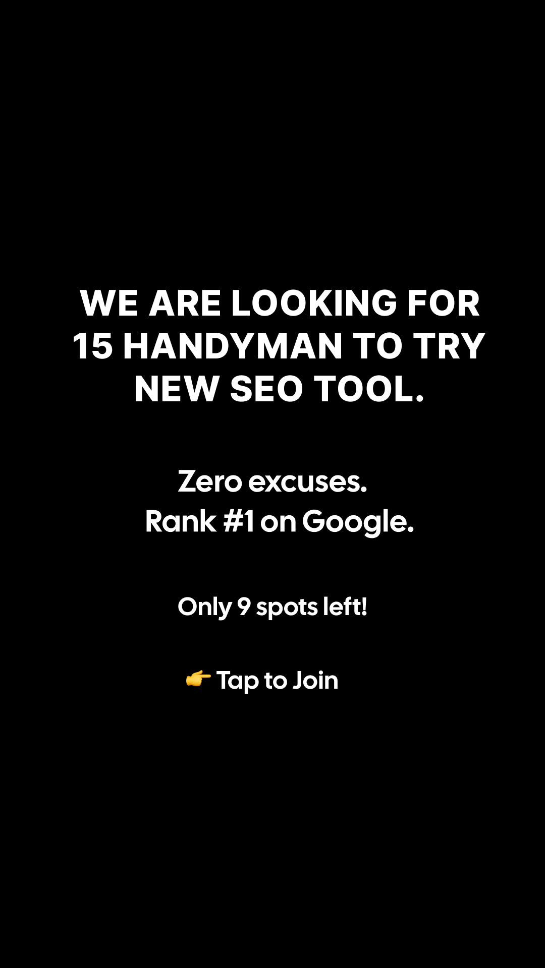 Soro SEO Facebook ad