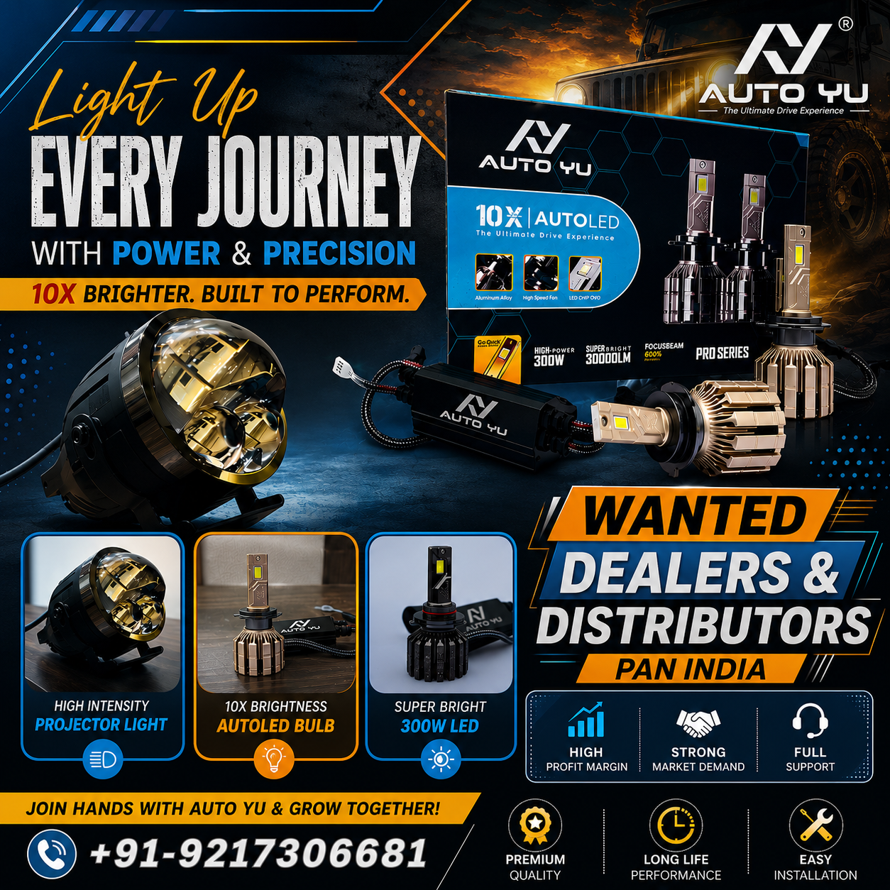 Auto YU Facebook ad: Join hands with AUTO YU