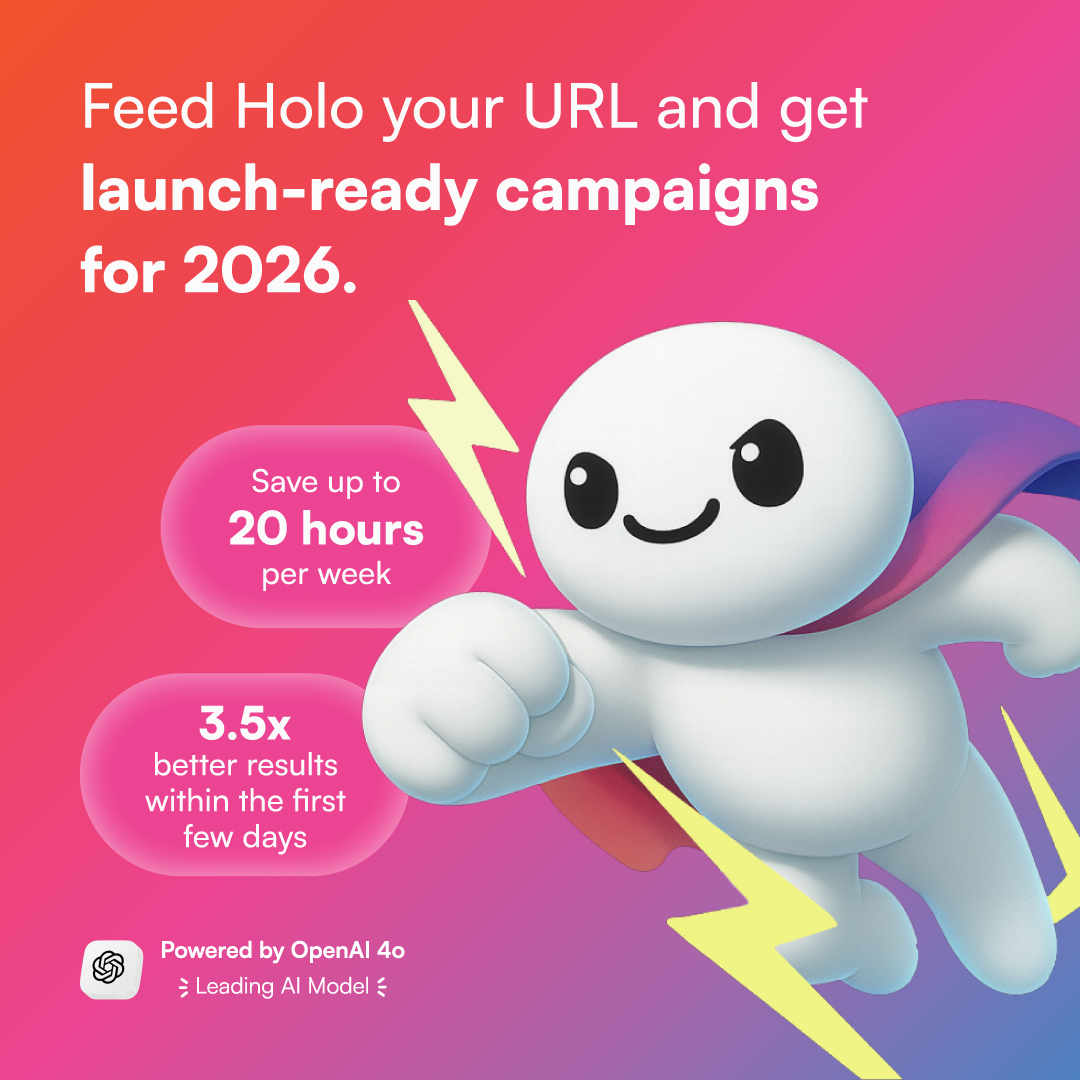 Holo Facebook ad
