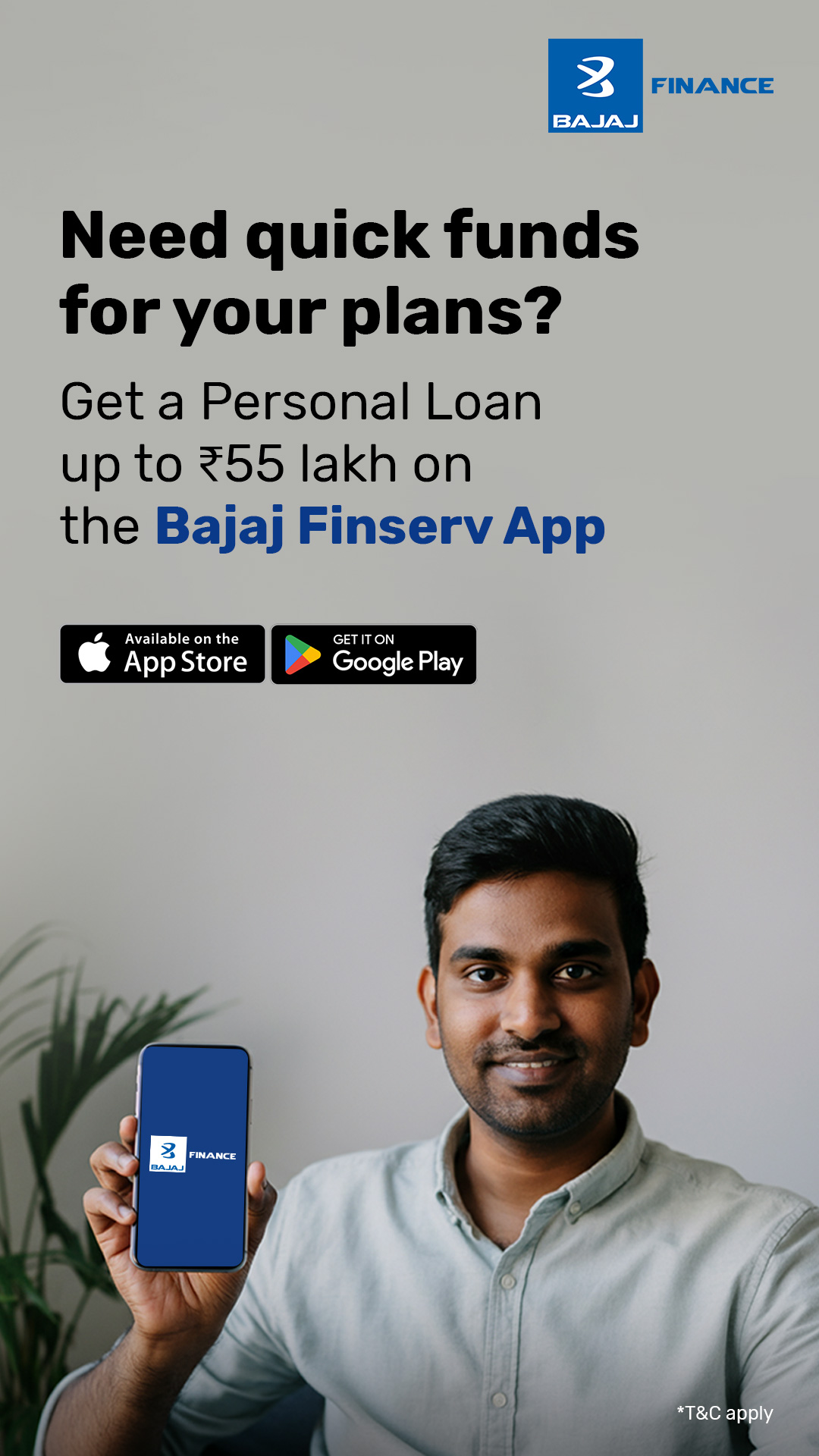Bajaj Finserv Facebook ad