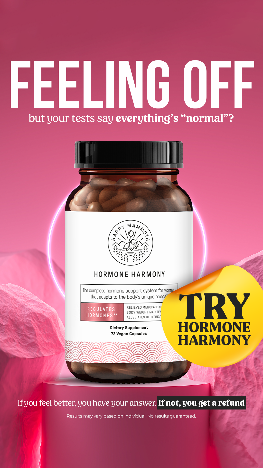 Happy Mammoth Facebook ad