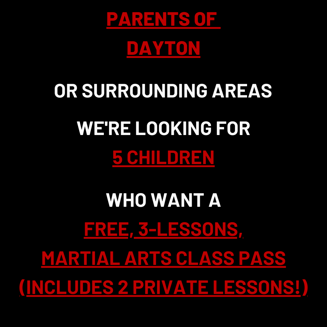 TAMA martial arts Facebook ad: FREE - 3 Kids Martial Arts Lessons (with 2 Private Lessons)