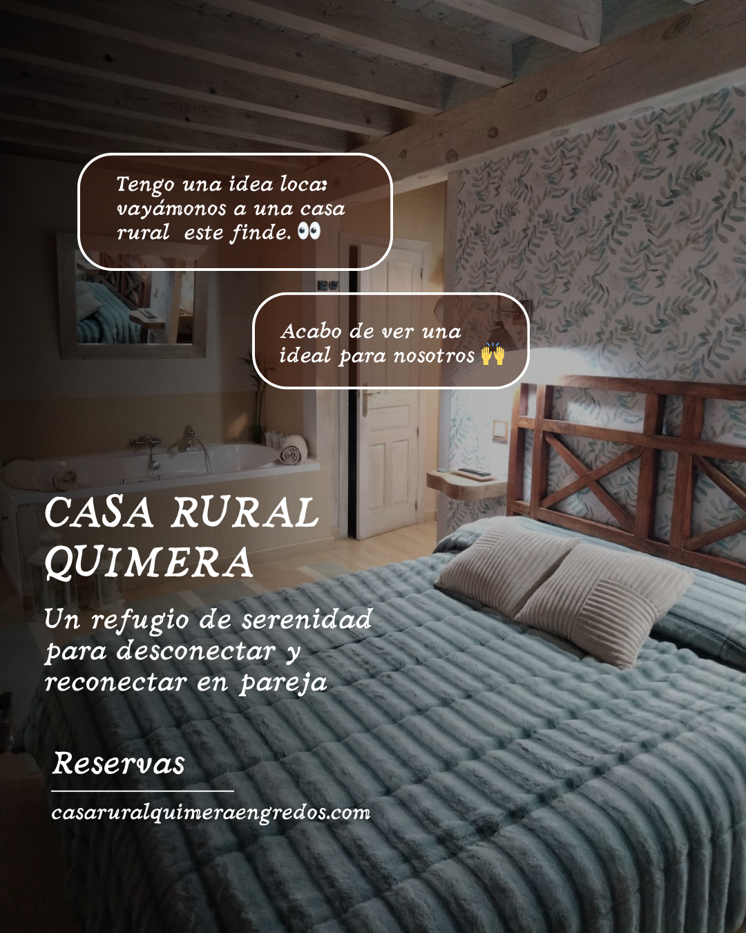 Casa Quimera para dos Facebook ad from Feb 4, 2026