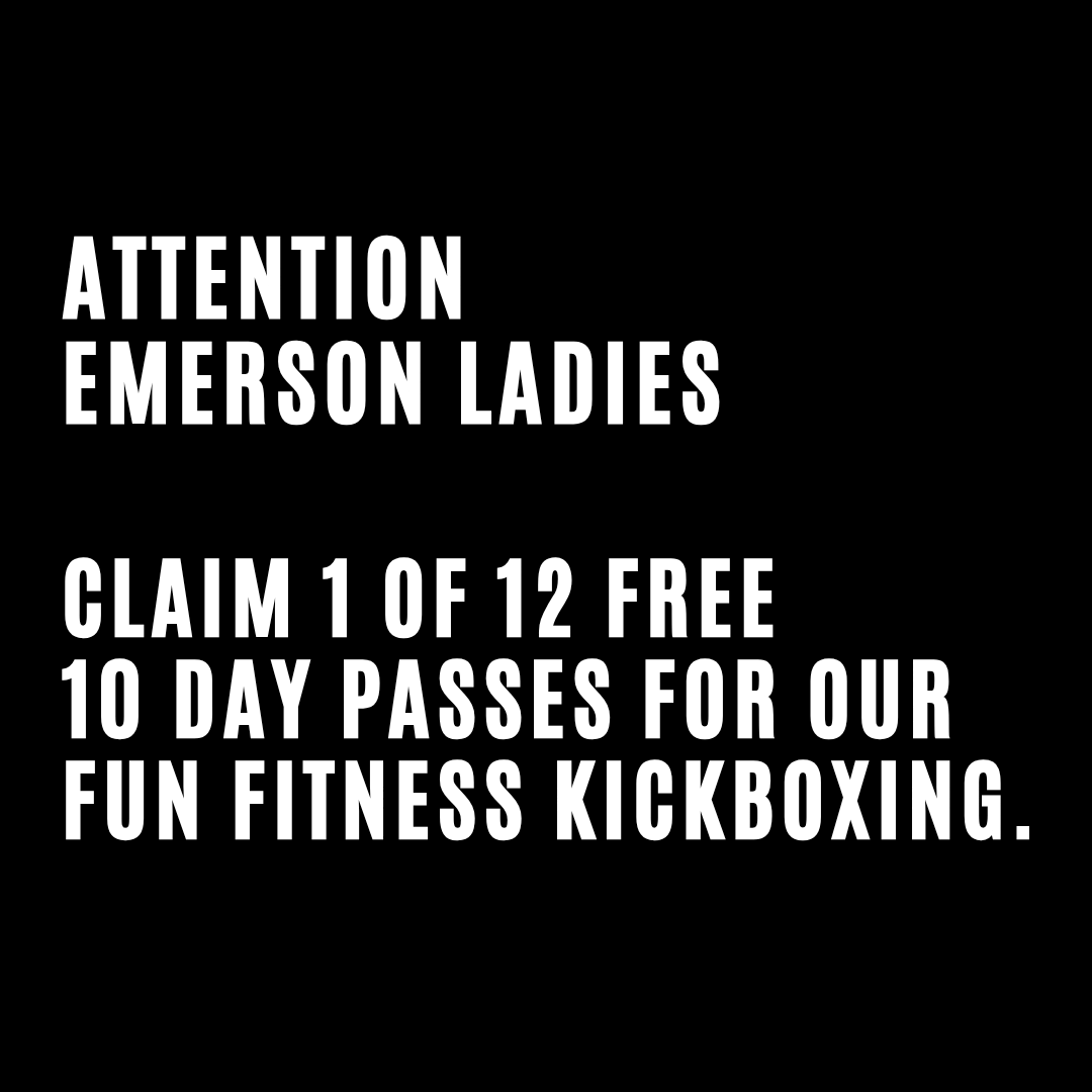 CKO Emerson Facebook ad: FREE VIP 10 DAY PASS