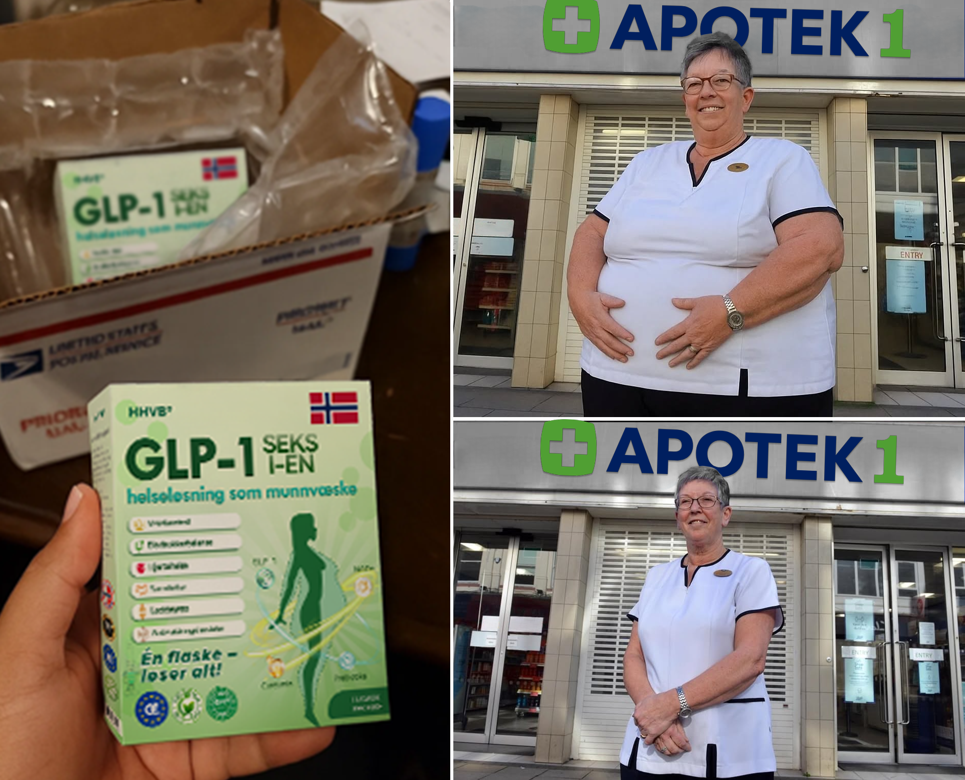 VitalSpring Facebook ad: Produsert i Norge, levering innen 24 timer, 180 dagers…