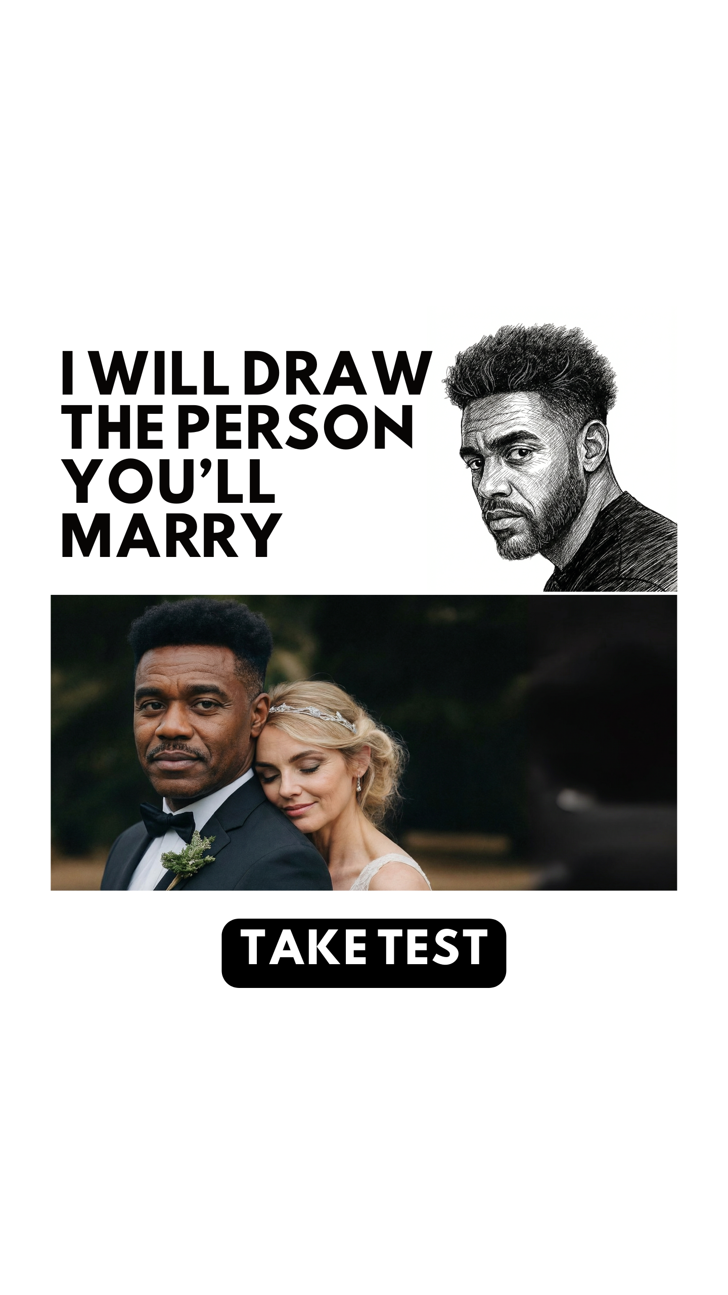 Soulmate Drawing Facebook ad: Take quiz and check it out!