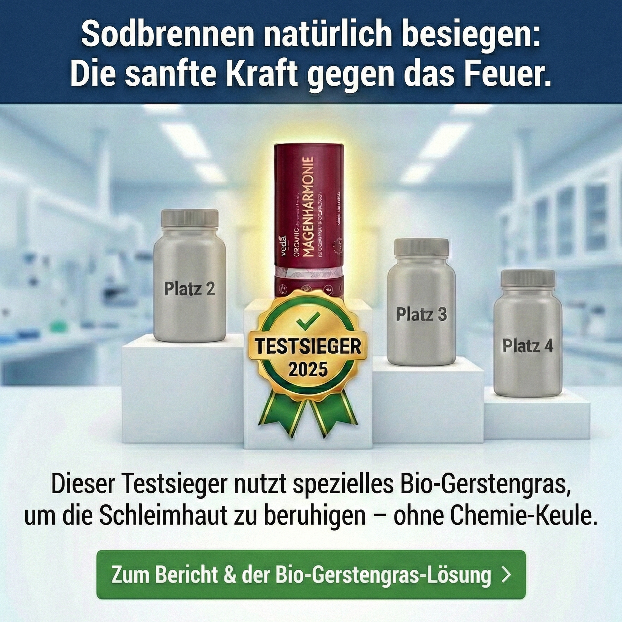 Magen Vergleich Facebook ad: Sodbrennen besiegen: Der Testsieger 2025