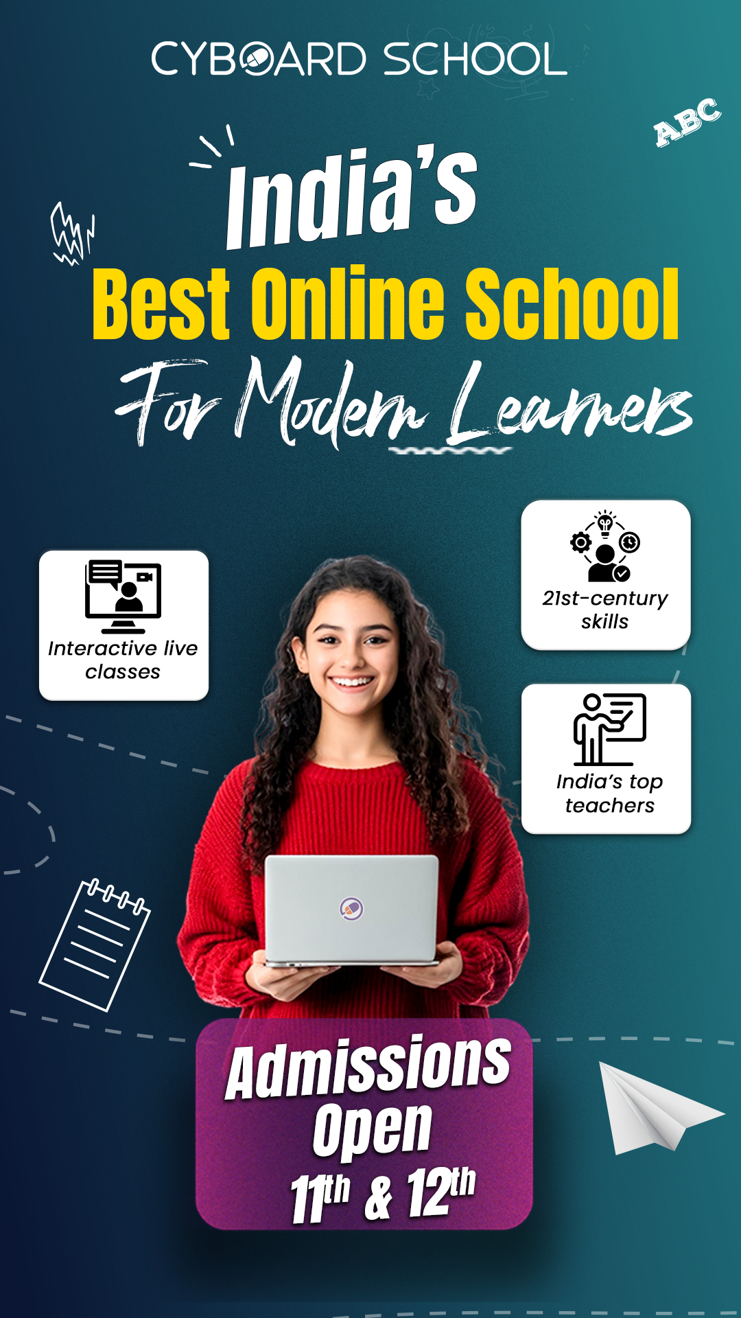 Cyboard School Facebook ad