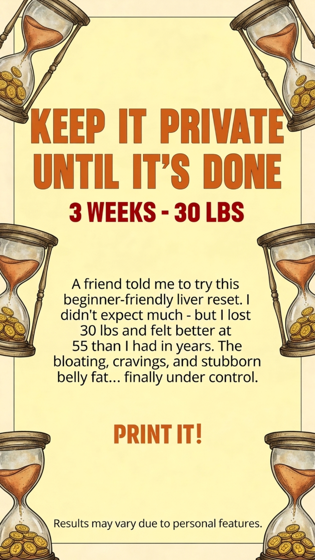 28 - Day Fatty Liver Detox Challenge Facebook ad
