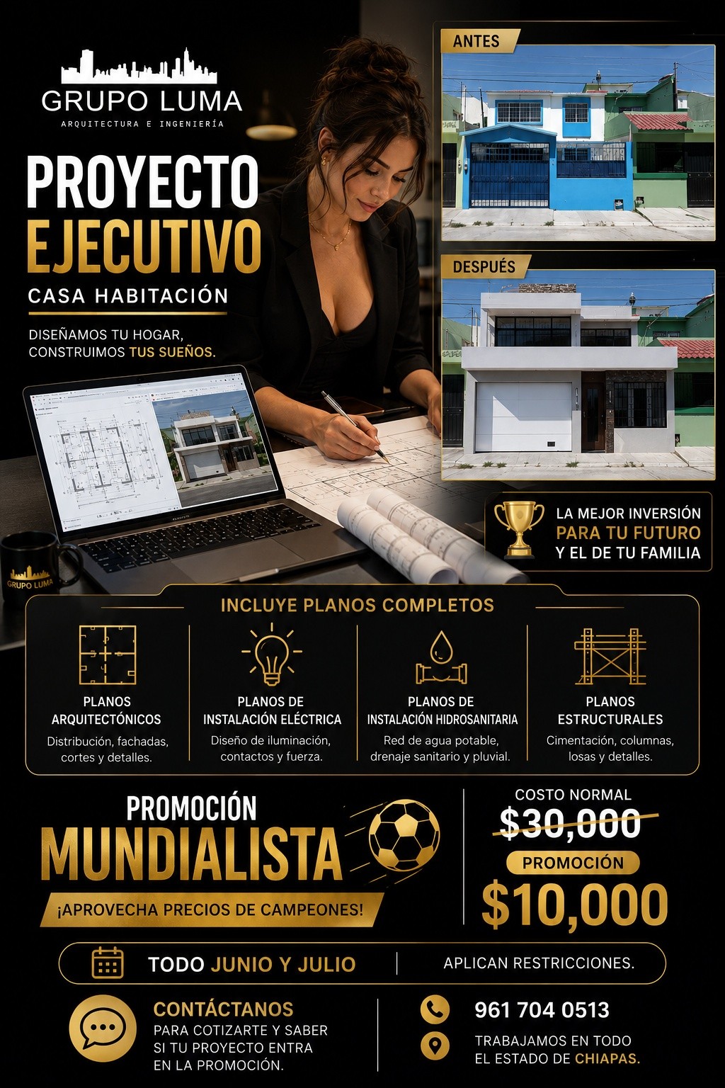 GRUPO LUMA Facebook ad: ¡PROMOCIÓN MUNDIALISTA!