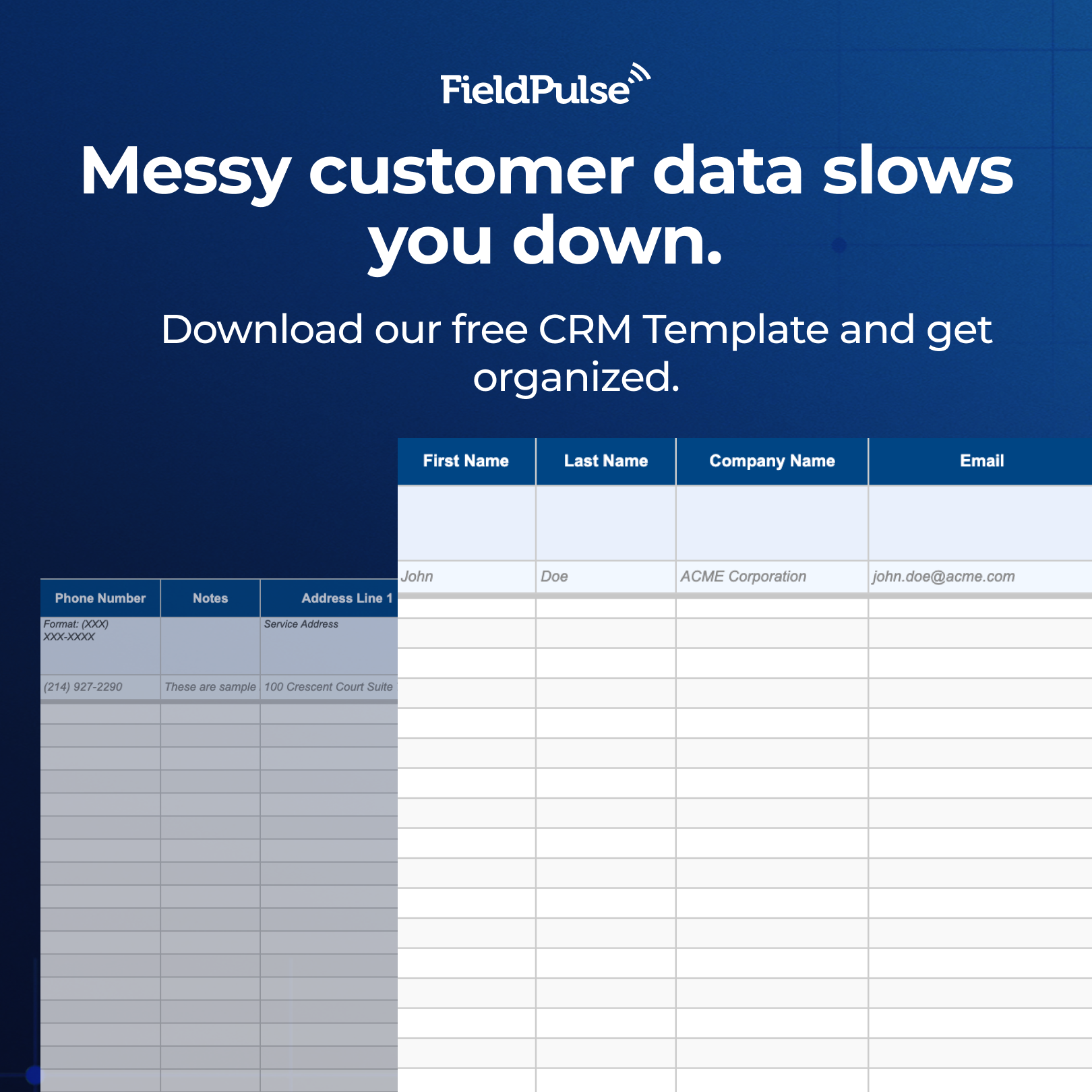FieldPulse Facebook ad