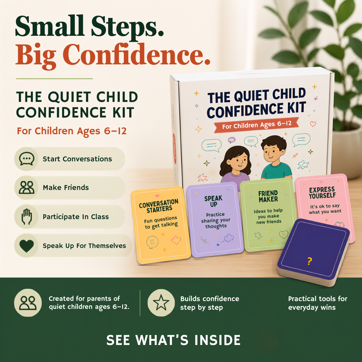 Life With Numa Facebook ad: Build Your Child’s Confidence in 30 Days