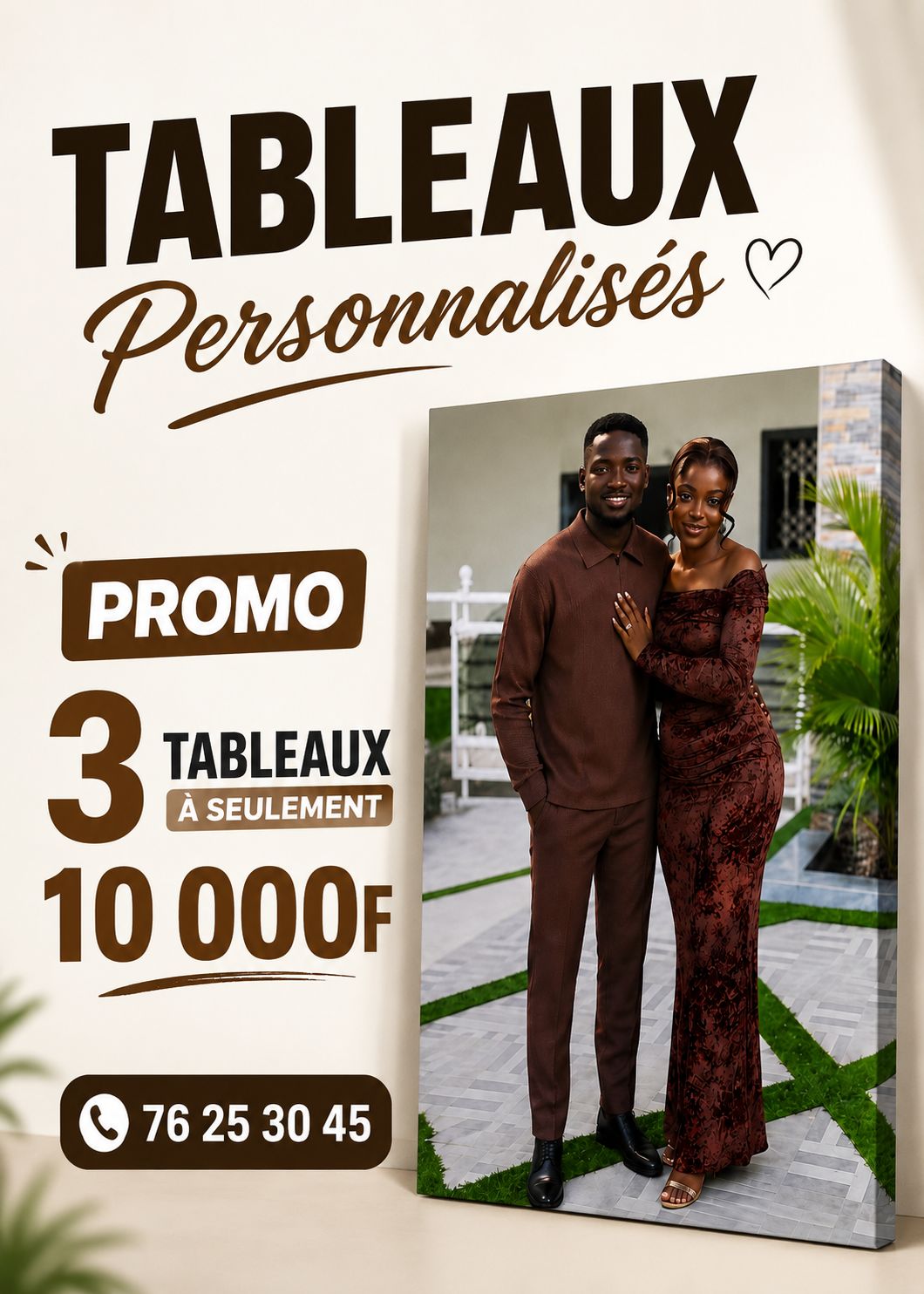 tableau personnalisé Facebook ad: Vos plus beaux souvenirs méritent une place sur…