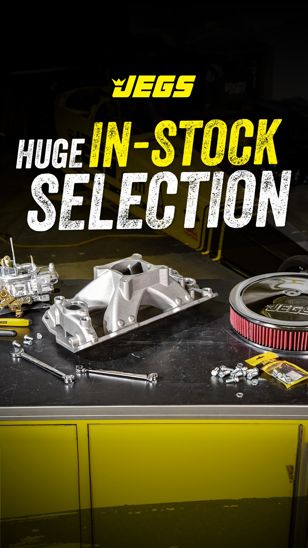 JEGS Performance Facebook ad