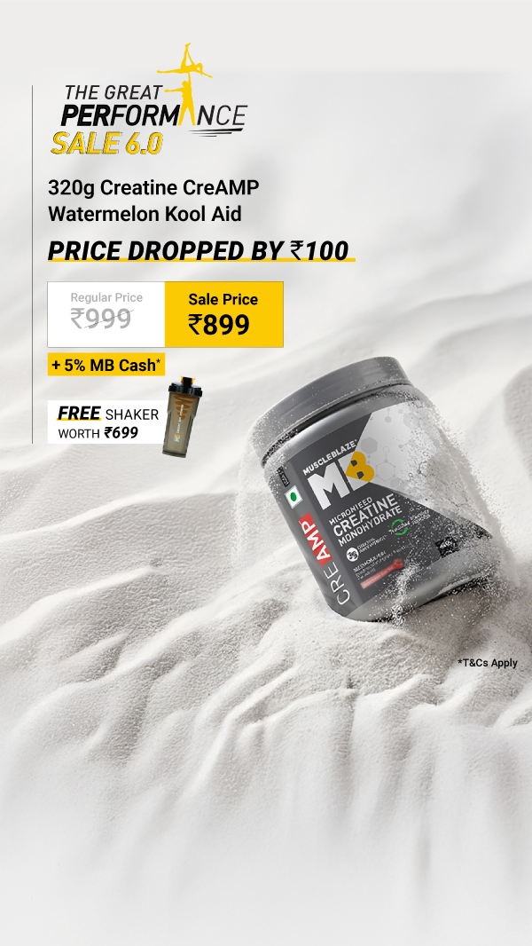 MuscleBlaze Facebook ad