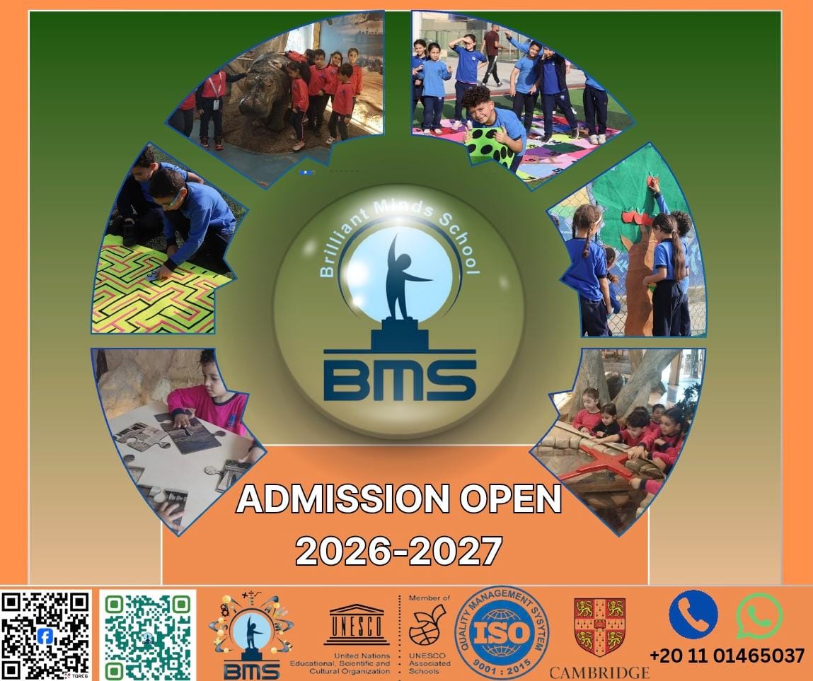 Brilliant Minds School - BMS Facebook ad: Admissions Open | Academic Year 2026-2027