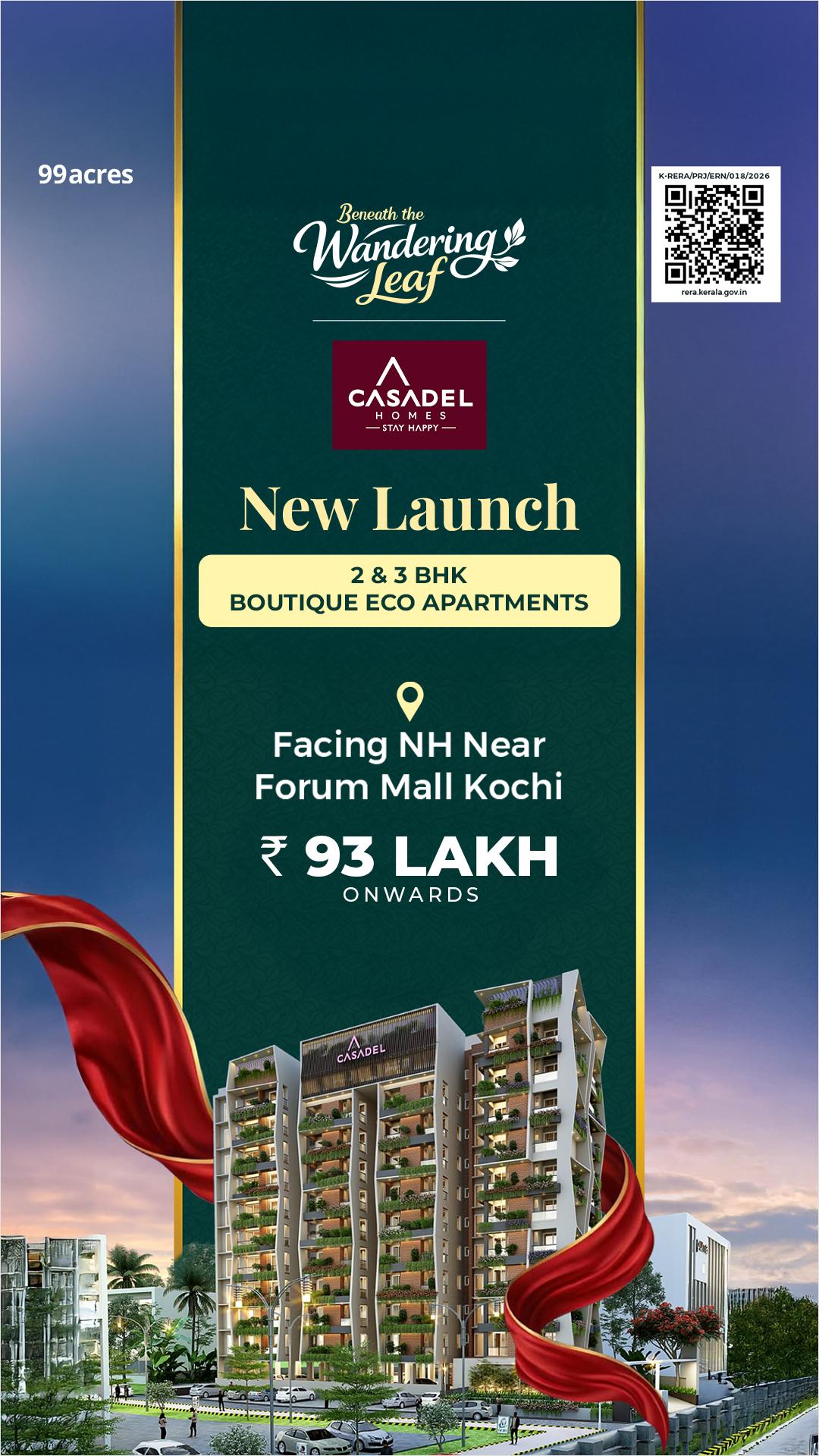99acres Property India Facebook ad