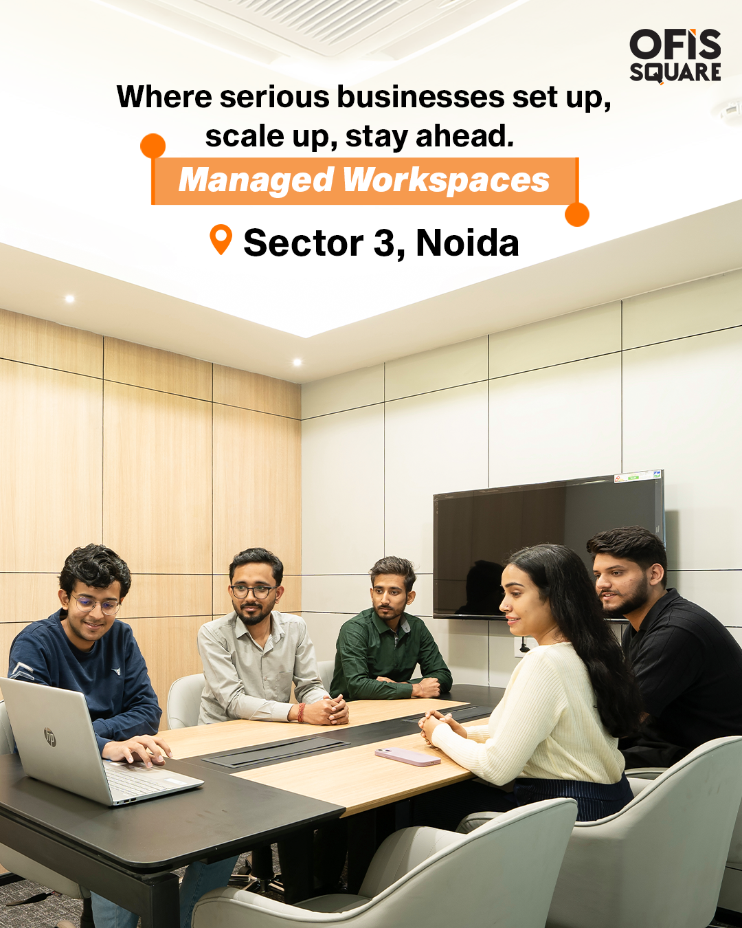 Ofis Square Facebook ad: Finding the right coworking is about more than…