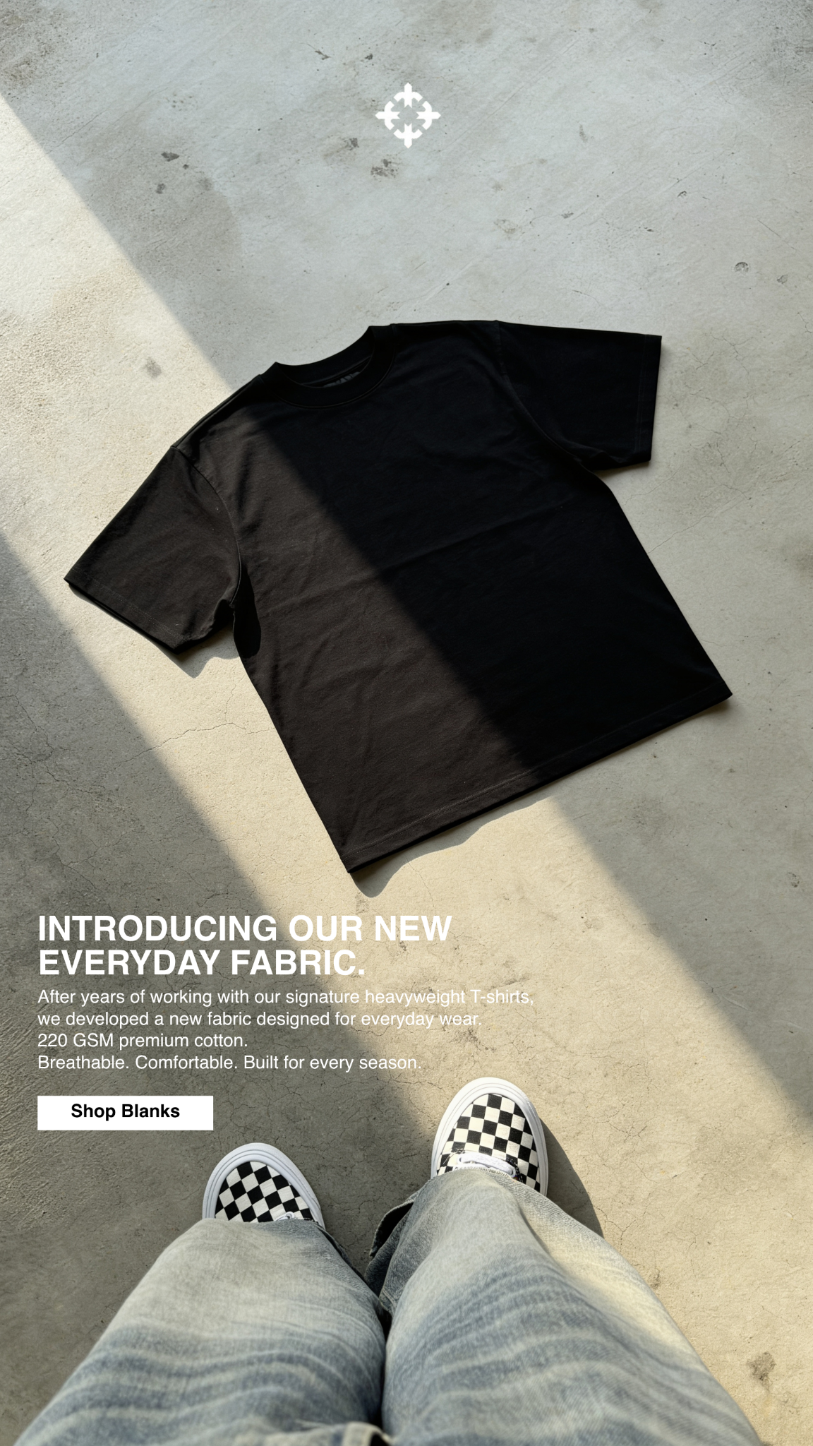 Ninetyfour Facebook ad: Introducing our Everyday Essentials
