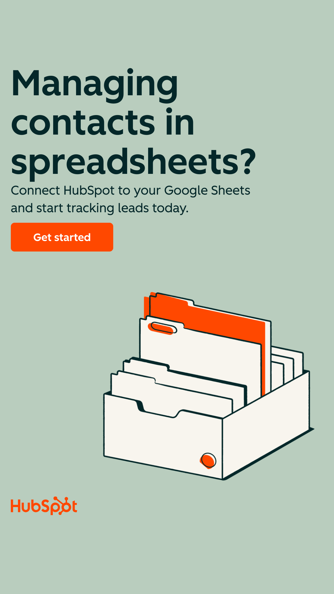 HubSpot Facebook ad