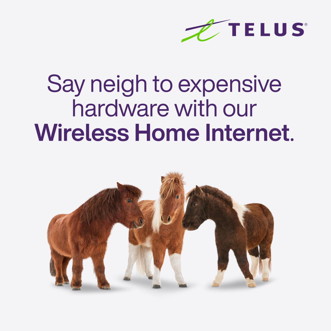 TELUS Facebook ad