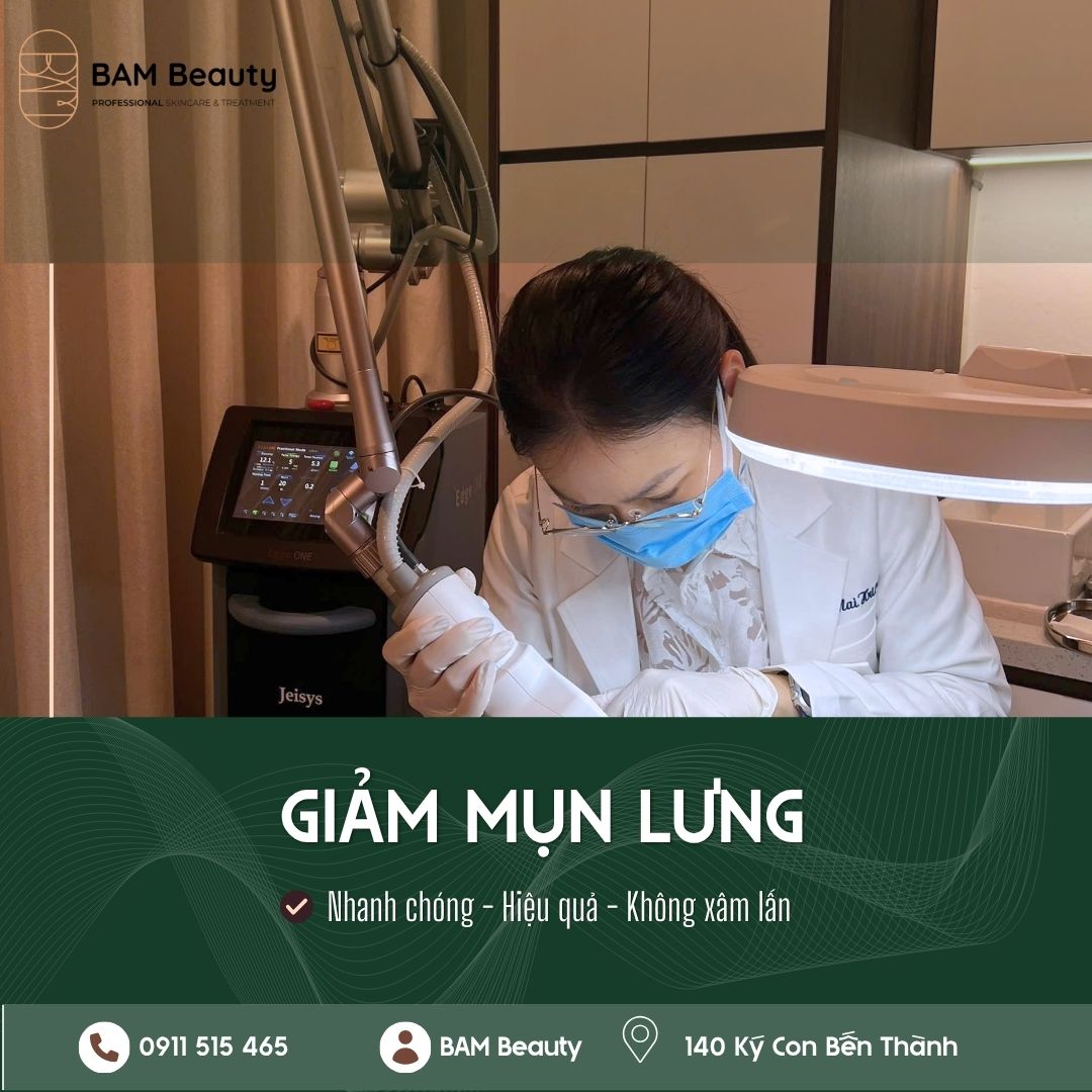 Bam Beauty Facebook ad: ĐỪNG ĐỂ MỤN LƯNG KHIẾN BẠN BỎ LỠ…