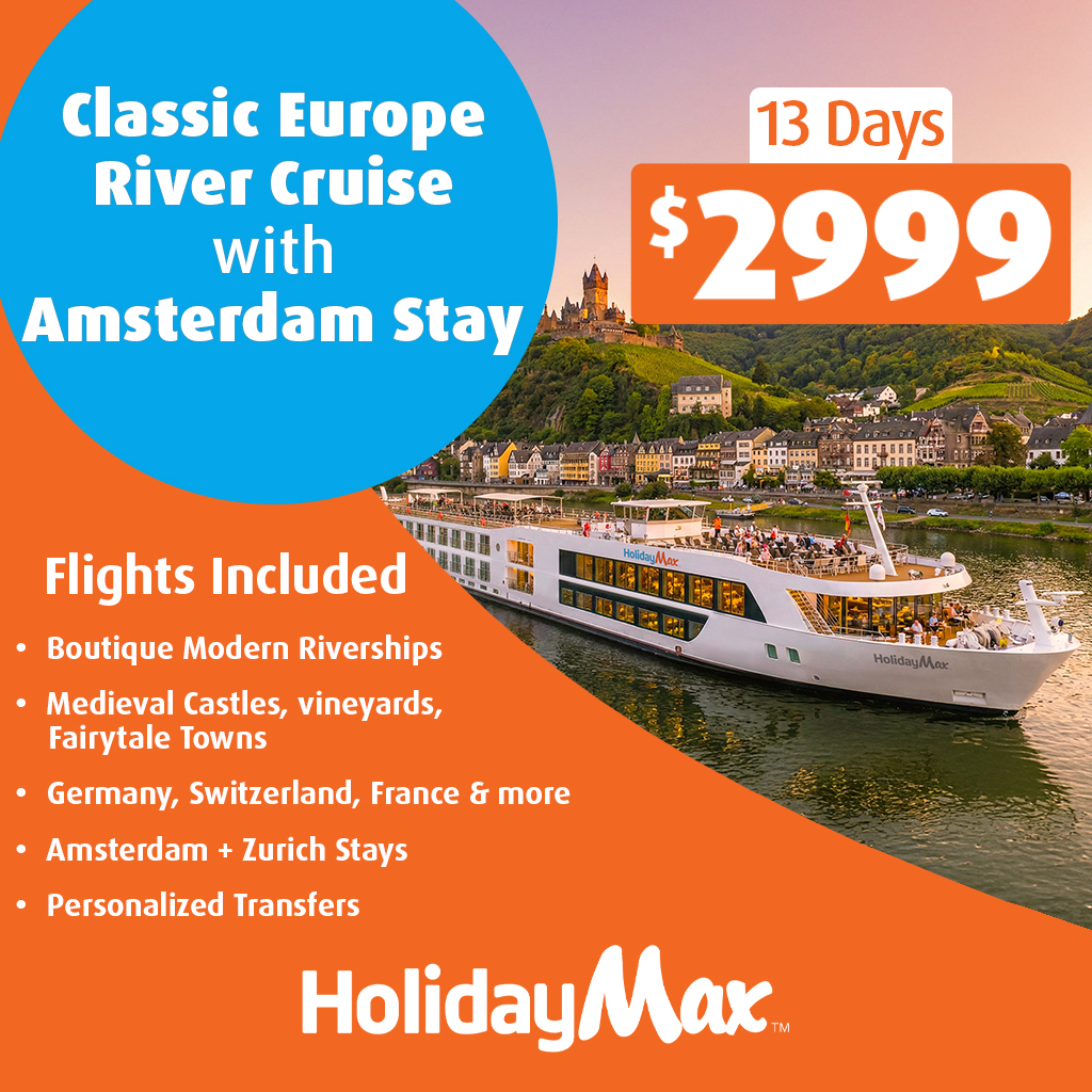 HolidayMax Facebook ad