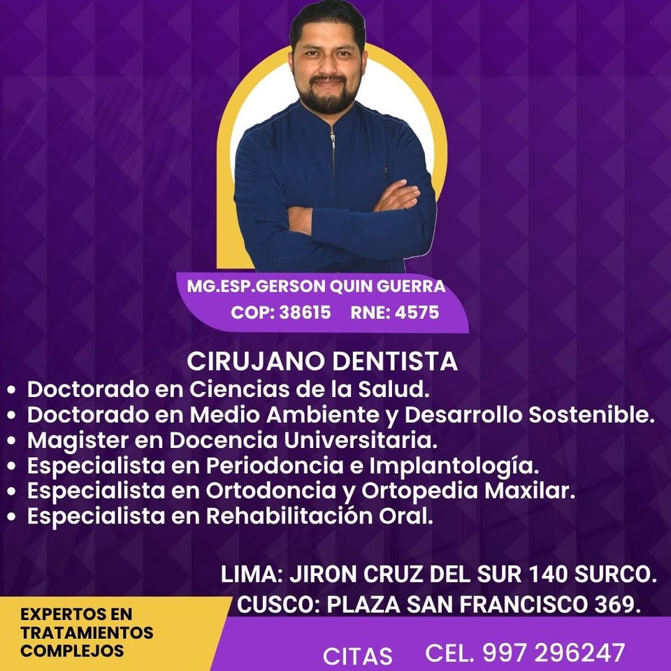 Especialista Gerson Quin Guerra Facebook ad: Gerson Quin Guerra