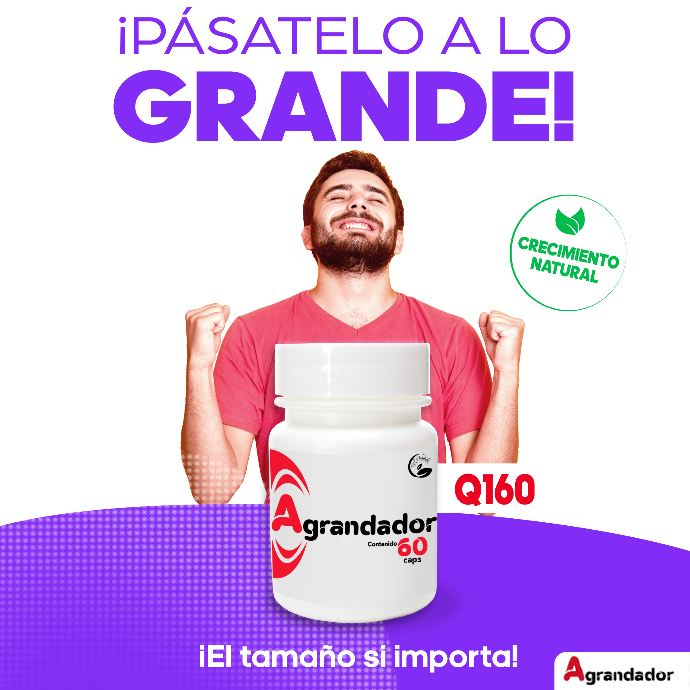 Del Natural Facebook ad: Multivitaminico para