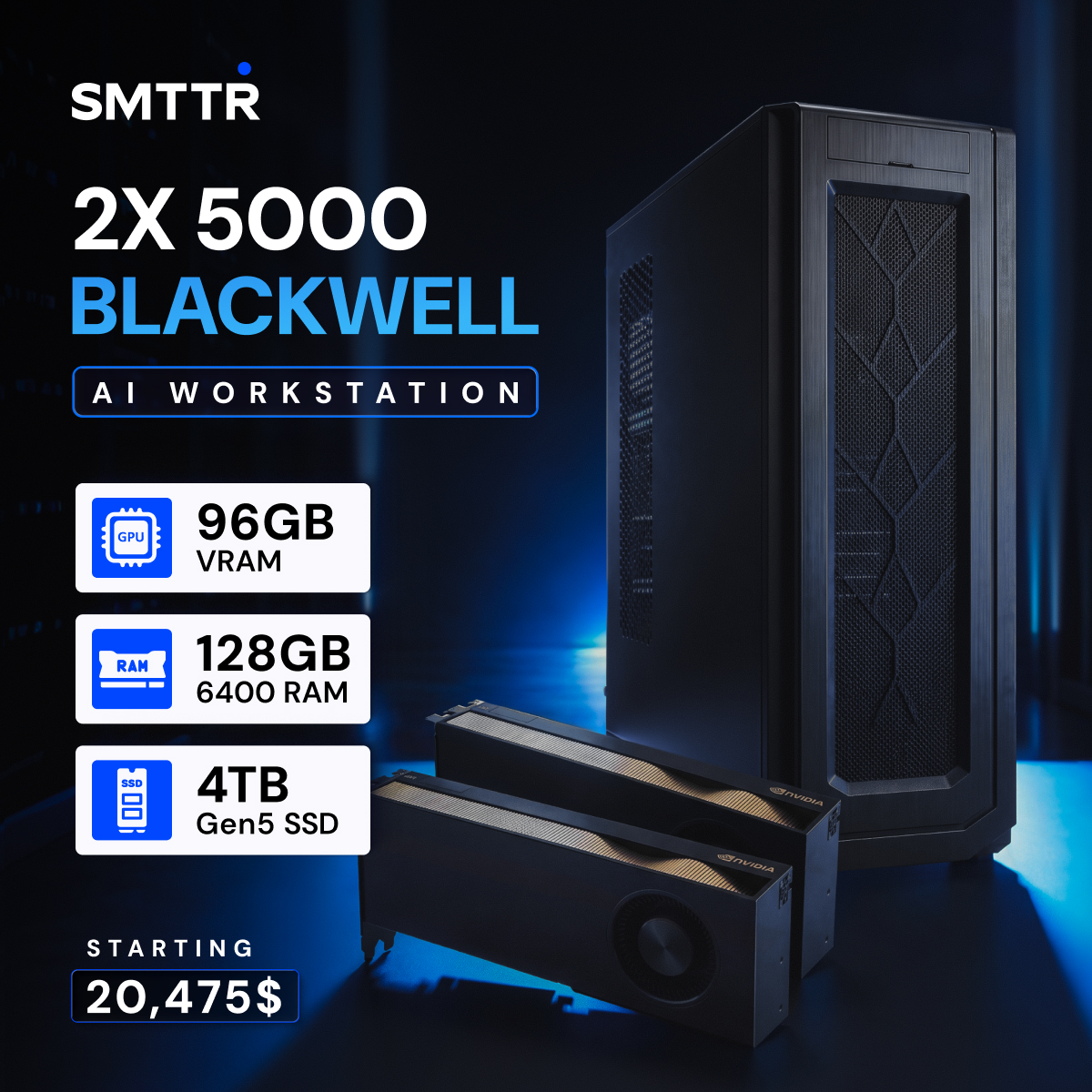 SMTTR - GPU Servers & Workstations Facebook ad: The CFO Math On Local AI