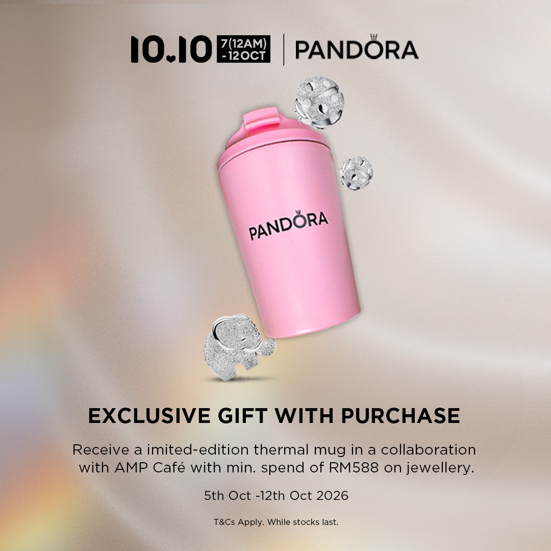 Pandora Facebook ad: Shine Bright with Celestial Charm