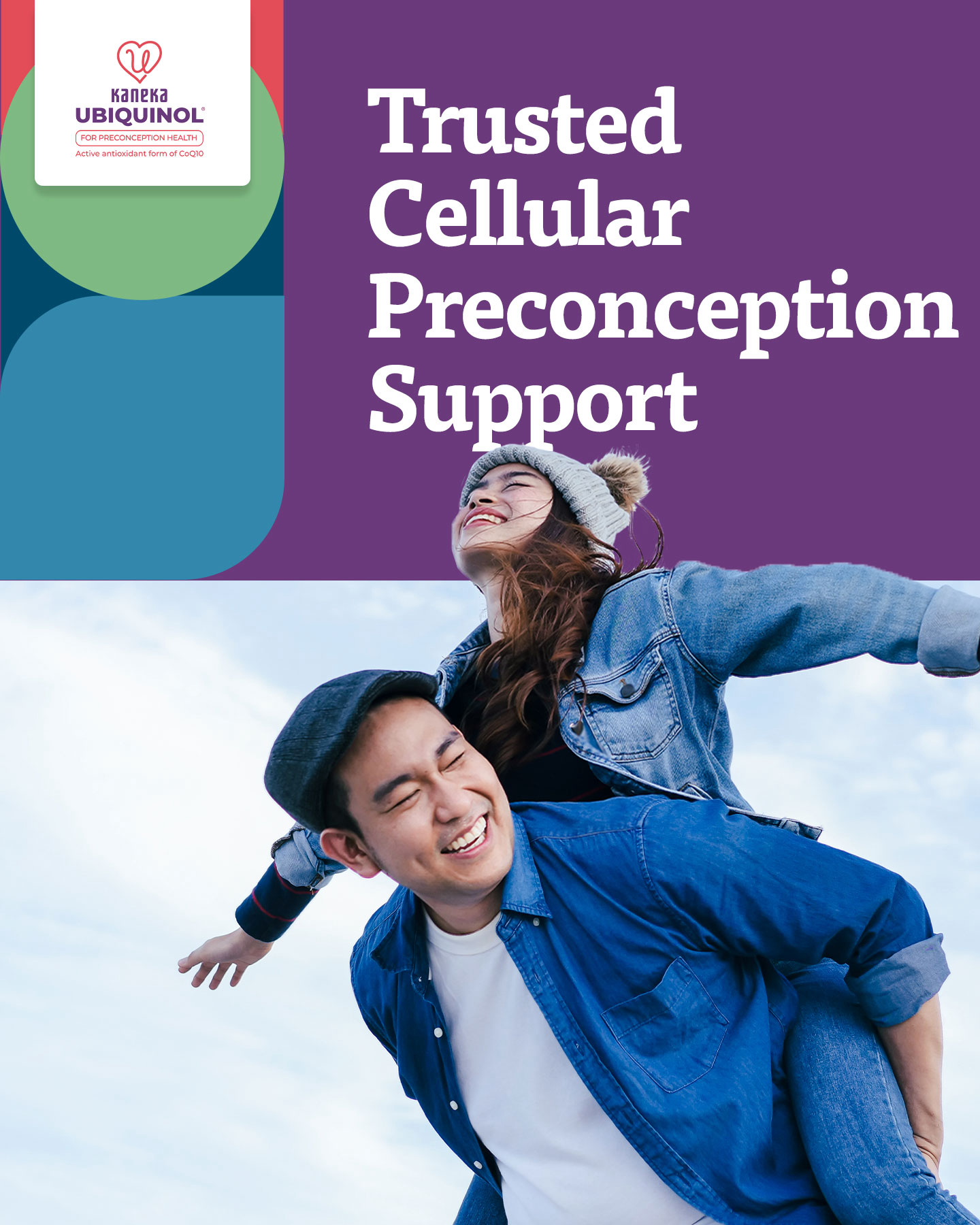 Ubiquinol Preconception Facebook ad