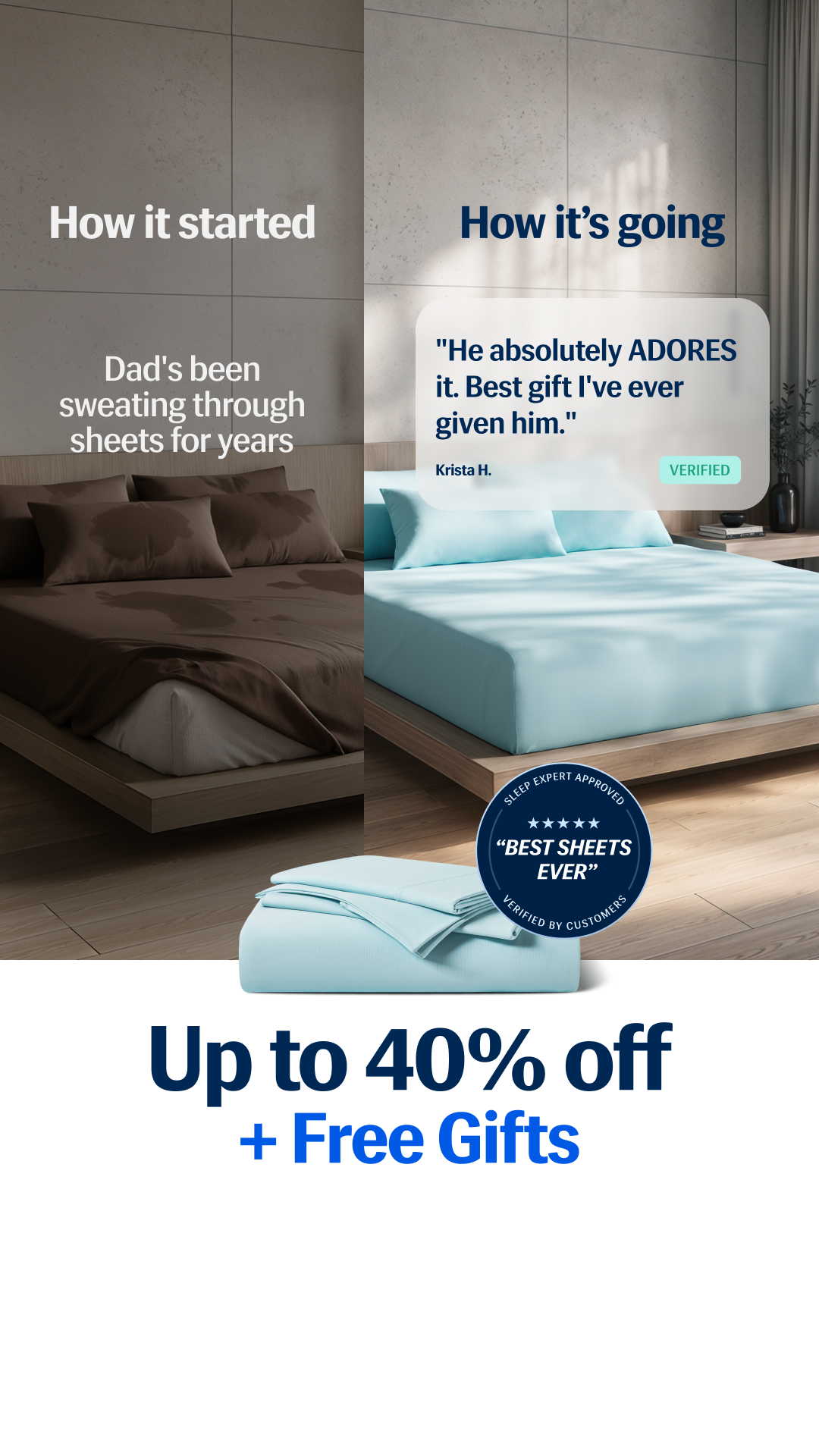 Rest Facebook ad