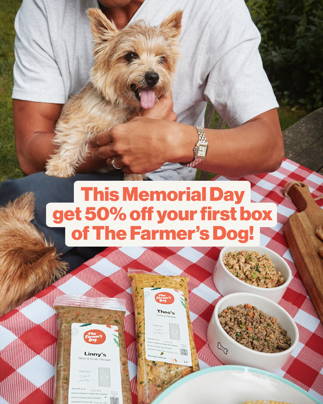 The Farmer's Dog Facebook ad
