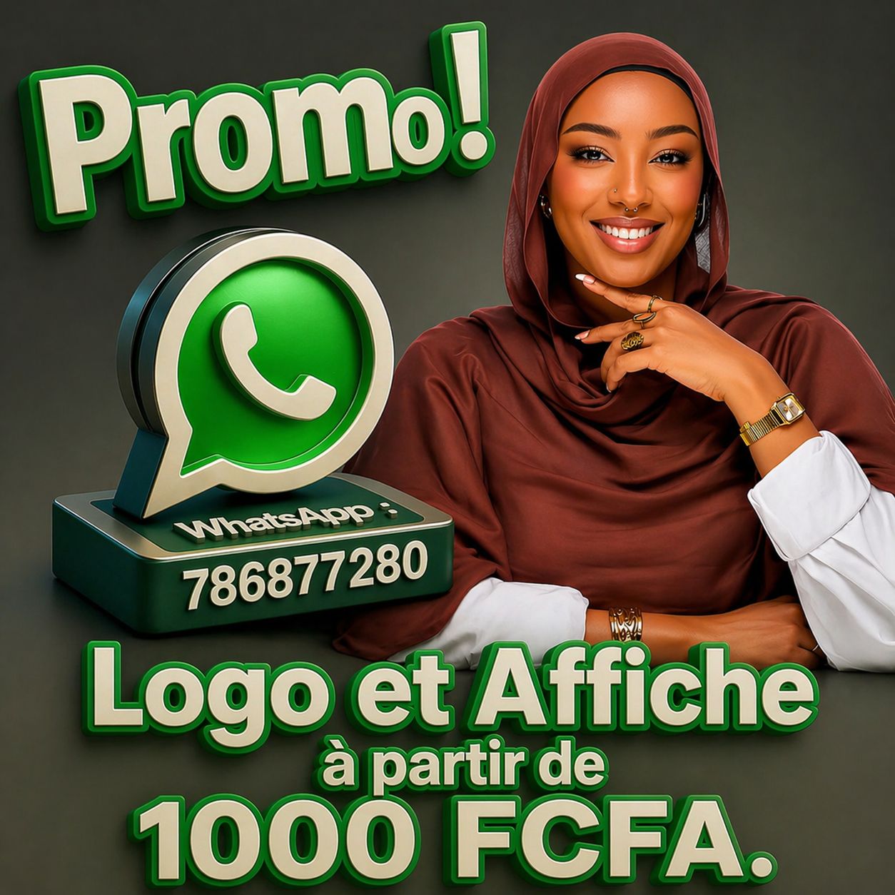 𝙇𝙤𝙜𝙤 𝙚𝙩 𝘼𝙛𝙛𝙞𝙘𝙝𝙚 Facebook ad: ℙℝ𝕆𝕄𝕆 𝐀𝐅𝐅𝐈𝐂𝐇𝐄 et 𝐋𝐎𝐆𝐎 à partir de 1000…