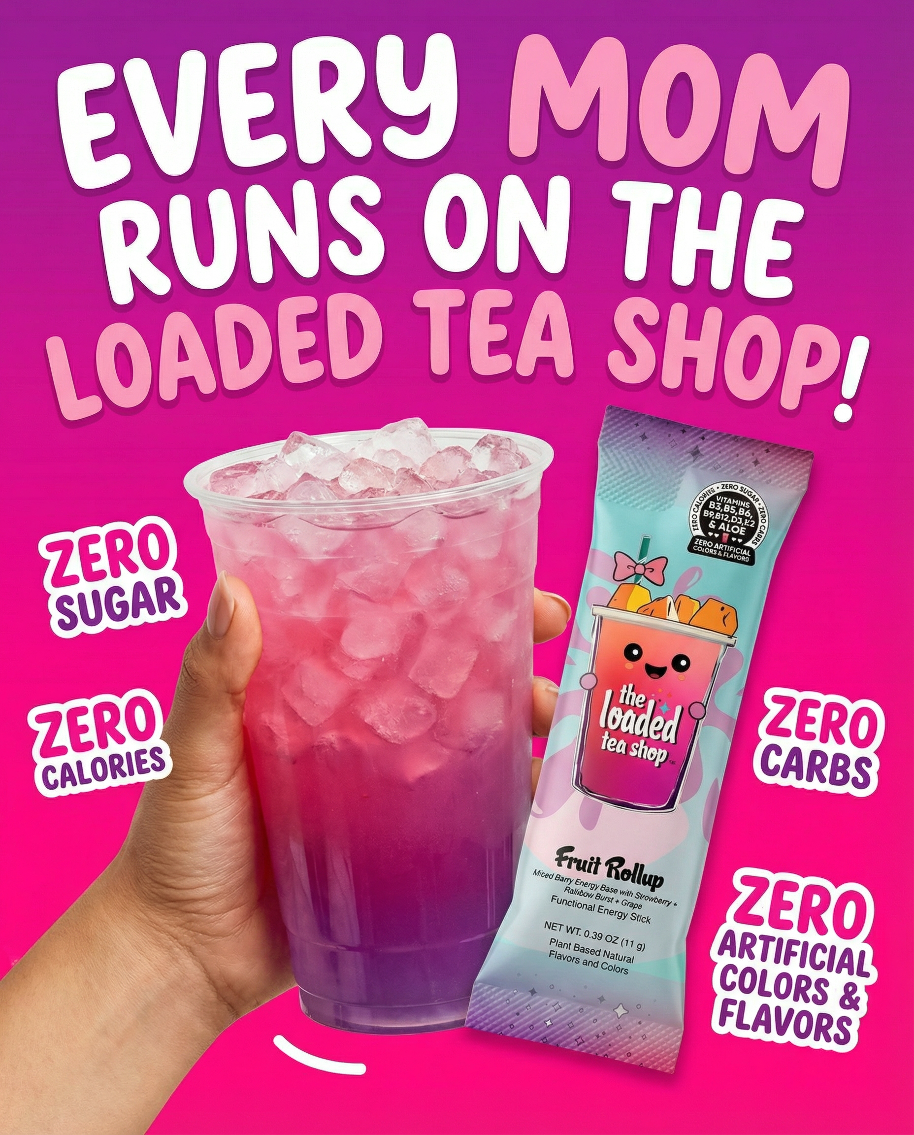 The Loaded Tea Shop Facebook ad
