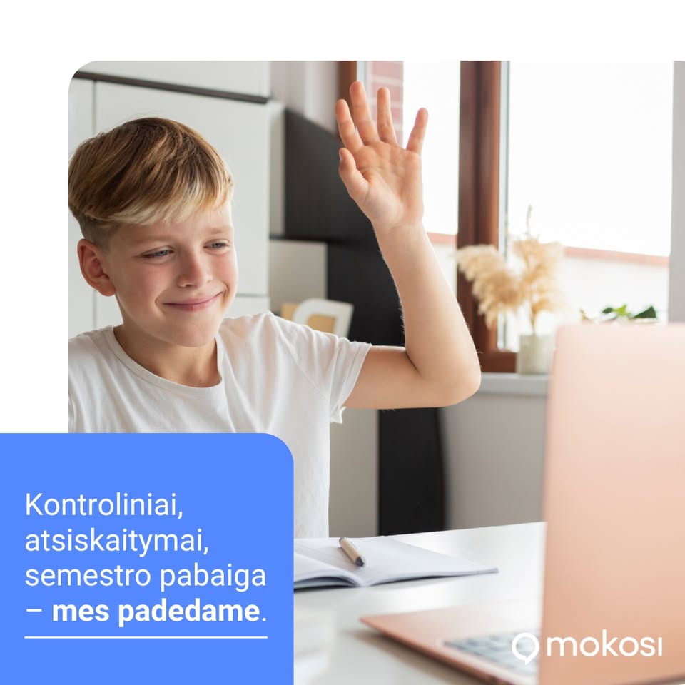 Mokosi Facebook ad: Rezervuok pamoką dabar →