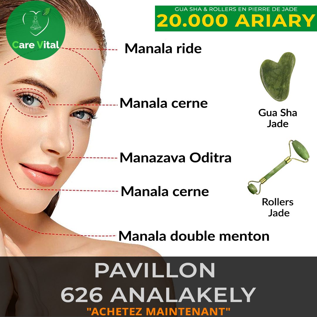Care Vital Facebook ad: Gua Sha & Rollers en Jade Vert, De…