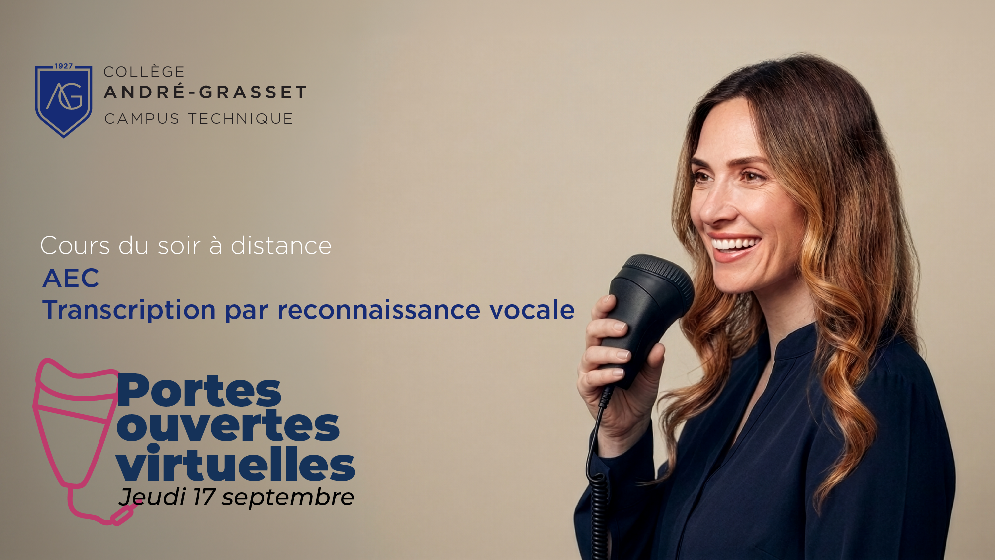 Institut Grasset Facebook ad: Éducation aux adultes
